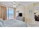 Bedroom with king bed, ocean view, and access to balcony at 20002 Gulf Blvd # 2604, Indian Shores, FL 33785