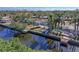 Stunning aerial view of canal front property at 243 45Th Ne Ave, St Petersburg, FL 33703