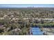 Amazing aerial showcasing home, canal, and city views at 243 45Th Ne Ave, St Petersburg, FL 33703