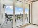 Balcony with seating area, overlooking water and city views at 4 Belleview Blvd # 801, Belleair, FL 33756