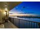 Breathtaking balcony view overlooking the waterfront and sunset at 4 Belleview Blvd # 801, Belleair, FL 33756