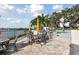 Outdoor grilling and dining area by the pool at 4 Belleview Blvd # 801, Belleair, FL 33756