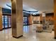 Elegant lobby with marble floors and comfortable seating at 880 Mandalay Ave # C314, Clearwater Beach, FL 33767