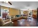 Large living room featuring a sectional sofa and entertainment center at 9703 33Rd E Ave, Palmetto, FL 34221