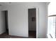 A bedroom featuring carpeted floors, white walls, a window, and a closet at 10737 Keys Gate Dr, Riverview, FL 33579