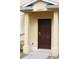 Inviting front door of a two-story home at 10737 Keys Gate Dr, Riverview, FL 33579