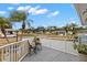 Relaxing front yard view with neighborhood backdrop at 1816 Woodridge Dr, Clearwater, FL 33756
