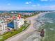 Stunning aerial view of a beachfront property with ocean views at 7000 Beach Plz # 706, St Pete Beach, FL 33706