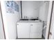 Convenient laundry room with Speed Queen appliances at 7000 Beach Plz # 706, St Pete Beach, FL 33706