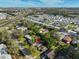 Aerial view of the property and surrounding neighborhood at 7471 35Th N St, Pinellas Park, FL 33781