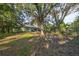 Spacious backyard with large tree providing shade at 7471 35Th N St, Pinellas Park, FL 33781