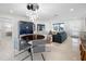 Inviting living area featuring comfortable seating, modern decor, and plenty of natural light at 819 59Th Ave, St Pete Beach, FL 33706