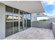 Spacious balcony with city views and modern glass doors at 3020 W Santiago St # 4, Tampa, FL 33629