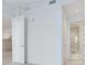 View of a bathroom with marble shower and vanity at 3020 W Santiago St # 4, Tampa, FL 33629