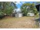 Backyard with detached garage and shed at 3706 N 35Th St, Tampa, FL 33610