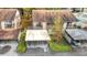 An aerial view of several condo units with covered parking at 12914 Fairway Dr # A, Hudson, FL 34667
