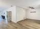 Hallway with view of closet and entryway to living room at 12914 Fairway Dr # A, Hudson, FL 34667