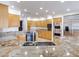 Kitchen featuring stainless steel appliances, granite counters, and ample cabinet space at 18120 Wayne Rd, Odessa, FL 33556
