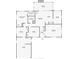 Detailed floor plan showcasing the layout of the home including the primary and other bedrooms at 2993 W Vina Del Mar Blvd, St Pete Beach, FL 33706