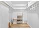 Walk-in closet with built-in shelving and hanging rods at 5130 Brittany S Dr # 505, St Petersburg, FL 33715
