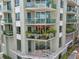 Modern building with multiple balconies and city views at 111 N 12Th St # 1306, Tampa, FL 33602