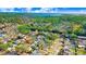 Bird's-eye view showcasing the house and its location at 154 81St N Ave, St Petersburg, FL 33702