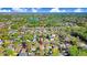 High-angle shot of the home amongst other houses at 154 81St N Ave, St Petersburg, FL 33702