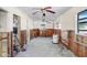 Living room stripped to the studs, ready for remodel at 154 81St N Ave, St Petersburg, FL 33702