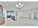 Spacious kitchen features an island and modern appliances at 442 Bahama Grande Blvd, Apollo Beach, FL 33572