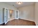 Bright office with french doors opening to laundry/bathroom at 442 Bahama Grande Blvd, Apollo Beach, FL 33572