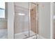 Large walk-in shower with glass enclosure and tile surround at 442 Bahama Grande Blvd, Apollo Beach, FL 33572