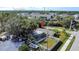 An aerial view of the home and surrounding community at 5416 Isabella Ave, Sarasota, FL 34235