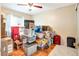 Room filled with moving boxes and various storage containers at 5416 Isabella Ave, Sarasota, FL 34235