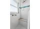 Modern bathroom with walk-in shower and a built-in bench at 12400 Park Blvd # 213, Seminole, FL 33772