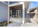 Covered patio with table and chairs, providing an outdoor dining space at 1716 22Nd N Ave, St Petersburg, FL 33713
