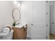 Clean bathroom with a large vanity and a toilet at 1716 22Nd N Ave, St Petersburg, FL 33713