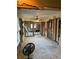 Demolished living room with exposed walls and ceiling at 1787 Shore Acres Ne Blvd, St Petersburg, FL 33703