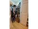 Large walk in closet with ample shelving and hanging space at 1910 E Palm Ave # 10303, Tampa, FL 33605