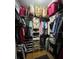 Large walk-in closet with ample shelving and hanging space at 1910 E Palm Ave # 10303, Tampa, FL 33605