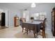 Dining area with table and chairs, adjacent to kitchen at 1945 Pelican Landing Blvd # 616, Clearwater, FL 33762