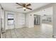 Bright living room with tile floors and access to the kitchen at 9167 108Th St, Seminole, FL 33772