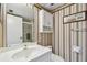 Bathroom with shower, toilet and vanity at 2700 Cove Cay Dr # 1-2F, Clearwater, FL 33760