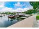 Community boat docks with multiple slips for various size boats at 2700 Cove Cay Dr # 2F, Clearwater, FL 33760