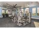 Well-equipped fitness center with cardio and weight training machines at 11726 Renaissance Blvd, Venice, FL 34293
