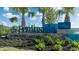 The Peninsula at Rhodine Lake community entrance sign at 11846 Mile Marsh Dr, Riverview, FL 33569