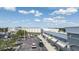 Aerial view of a shopping plaza with various businesses at 11846 Mile Marsh Dr, Riverview, FL 33569