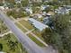 Aerial view of a single Gathering home and surrounding area at 1714 58Th S St, Gulfport, FL 33707