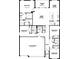 Open floor plan featuring 3-car garage, 4 bedrooms, and covered patio at 17463 Whiskey Creek Trl, Parrish, FL 34219