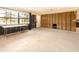 Under renovation, open floor plan with exposed framing and new windows at 1817 Oregon Ne Ave, St Petersburg, FL 33703
