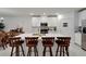 Island with seating in open kitchen at 31451 Moniker Mast Ln, San Antonio, FL 33576